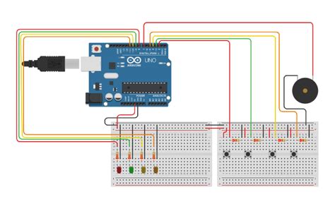 Circuit Design Aula 16 Genius Tinkercad