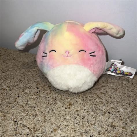 Squishmallow Flip A Mallow 5and Candy Bunny Aimee Chick Kellytoy Easter