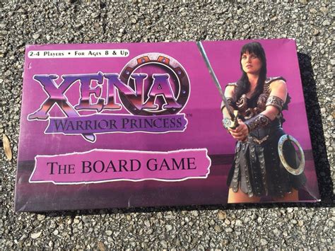 Xena Warrior Princess The Board Game Open Box Unused 1998 Rare