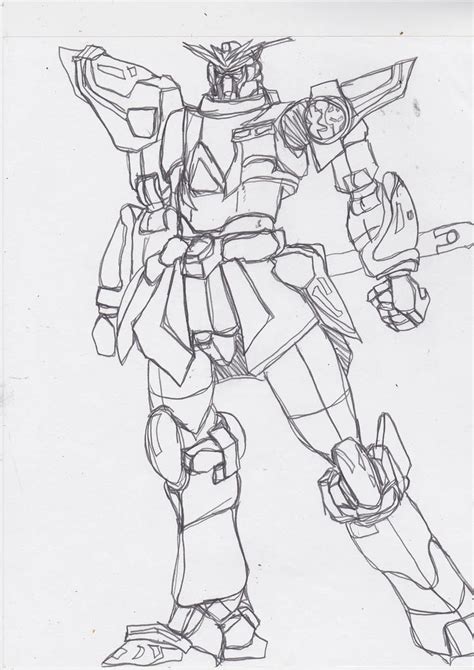 Burning Gundam By Daquenhood4859116 On Deviantart