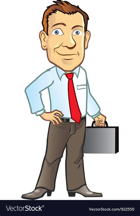 Salesman Royalty Free Vector Image Vectorstock