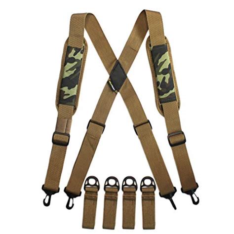 Melo Tough Police Duty Belt Suspenders Tactical Harness With Belt Loop