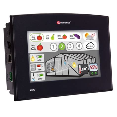Programmable Logic Controller Vision700 With Integrated Hmi