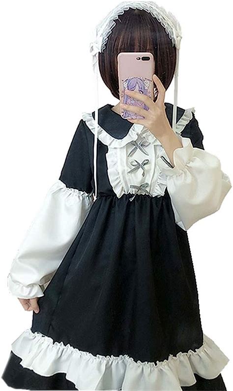 Buy Yomorio Womens Cute Maid Costumes Lolita Japanese Anime Cosplay