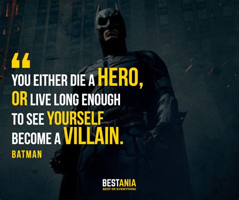 Only a criminal would disguise himself as a licensed, bonded guard yet callously park in. Best Batman Quotes - 13 Killer Dark knight Sayings That ...