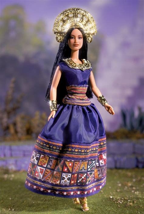 Princess of the Incas Barbie Doll Vestido de barbie Vestidos de muñecas barbie Muñecas de moda