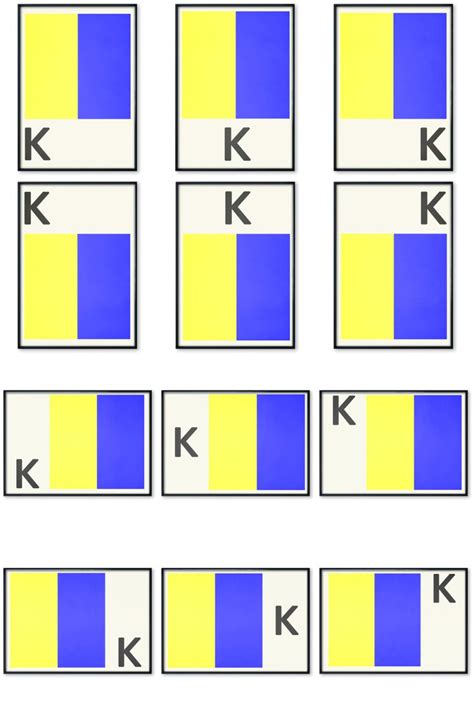 Military Alphabet Code Letter K Naval Flags Naval Signal Etsy