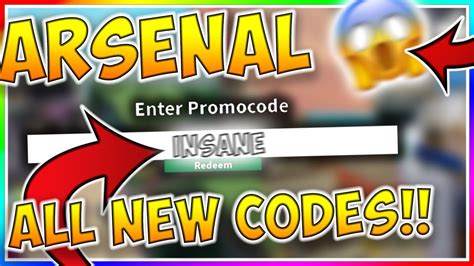 Follow for a full list of roblox arsenal codes, which are. Roblox Arsenal Codes! 2020 - YouTube