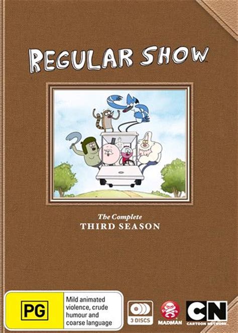 Buy Regular Show Season 3 On Dvd Sanity Online