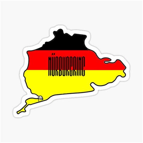 Nürburgring Sticker For Sale By Racing Is Life Redbubble
