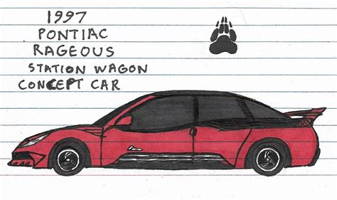 1997 Pontiac Rageous Station Wagon Concept Car Concept Cars Station