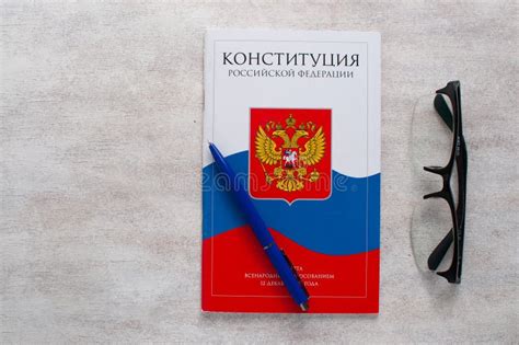 Constitution Of The Russian Federation Editorial Stock Photo Image Of