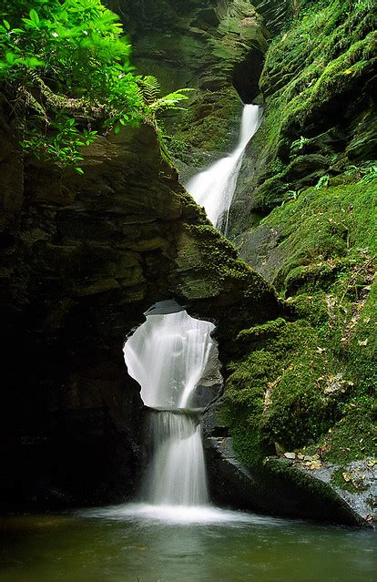 St Nectans Glen Waterfalls Cornwall Uk A Magical Mystical And