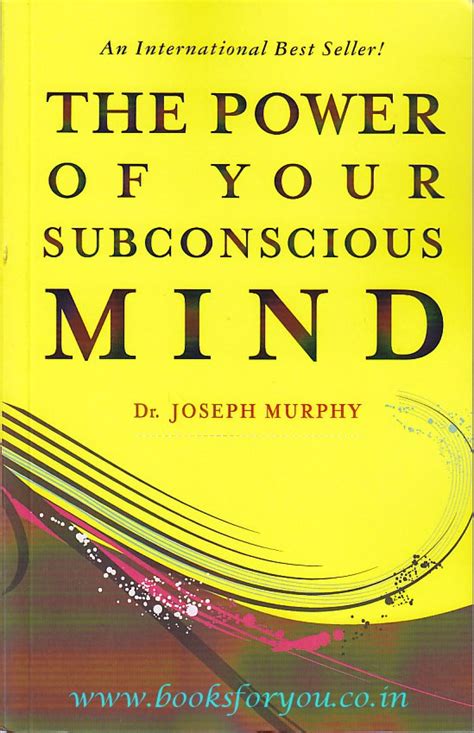 The Power Of Your Subconscious Mind Books For You
