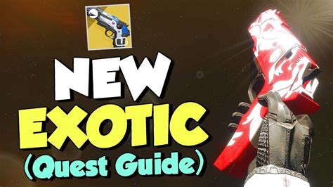 How To Get Traveler S Chosen New Exotic Sidearm Destiny YouTube