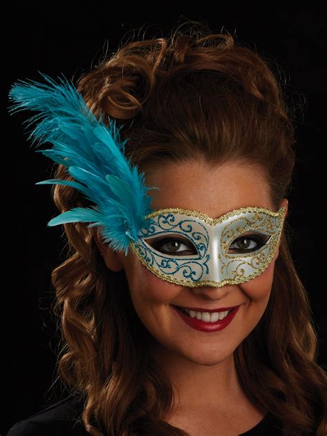 Ladies Venetian Masquerade Eye Mask Womens Ball Fancy