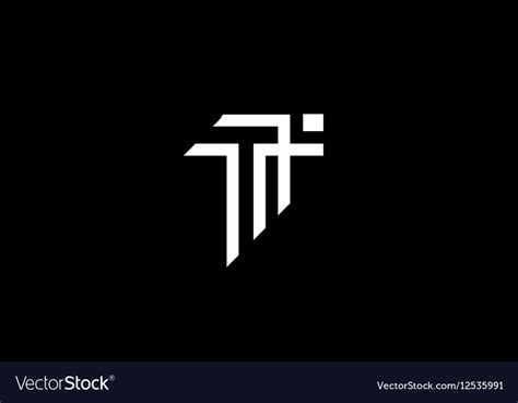 Alphabet Letter T Logo Icon Design Royalty Free Vector Image