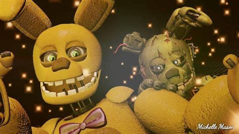 SFM SpringBonnie Springtrap Poster FNaF By RemotazukariRULES Fnaf 1