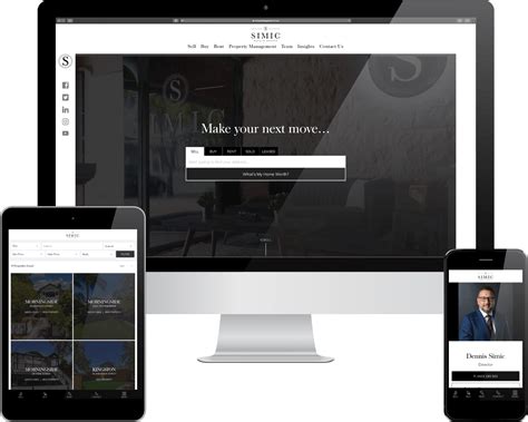 Simic Estate Agents - Real Estate Websites - Real Estate Website Design