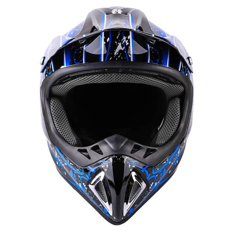 Typhoon Adult Dirt Bike Helmet Atv Off Road Orv Motocross Helmet Dot M