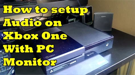 How To Setup Xbox One Sound And Audio With Pc Monitor Geek Gaming Tricks
