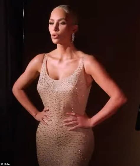 The Kardashians Teaser Kim Kardashian Dons Marilyn Monroe Dress Khloe Has Anxiety Before Met
