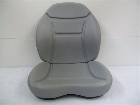 gray seat cushion kit suspension seat lastec jacobsen exmark hustler ot seat warehouse