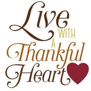 November clipart thankful heart, November thankful heart Transparent FREE for download on ...