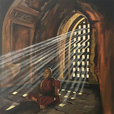 God Rays Painting By Nithyanand Shankar Saatchi Art