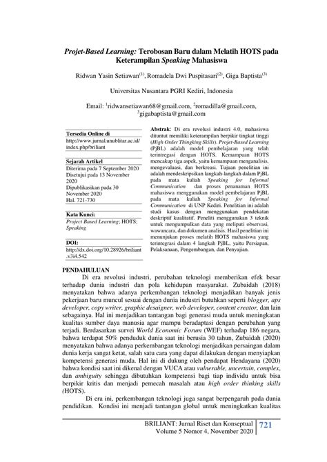 How to abbreviate kuliah informal teknologi informasi? Kuliah Informal - Universitas Negeri Yogyakarta Fakultas ...