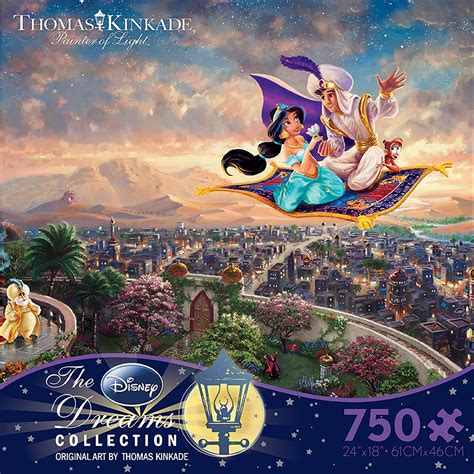 Thomas Kinkade Disney Aladdin Magic Carpet Ride 750 Pieces Ceaco