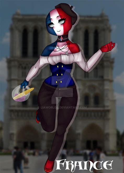 Countryhuman Concept Art Of France By Liaworlds On Deviantart