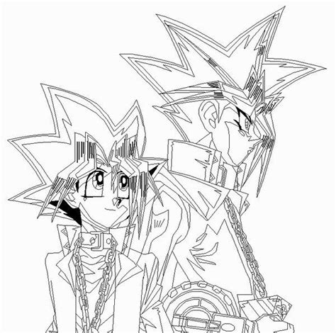 Yami Yugi Pokemon Coloring Pages Yami And Yugi Anime Drawing Inspo Images And Photos Finder