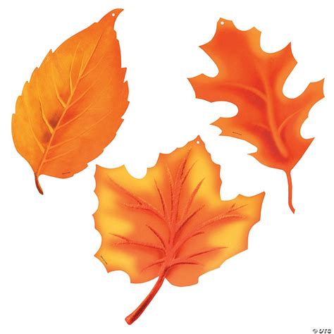 Fall Leaf Cutouts Printable