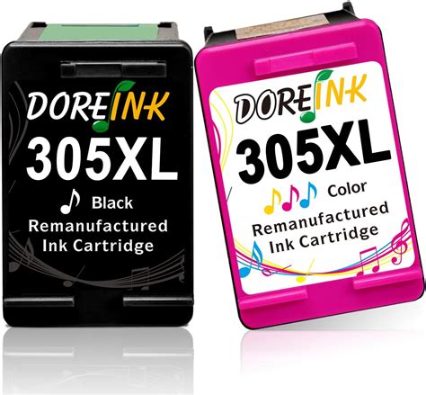 Doreink 305xl Ink Cartridges Remanufactured For Hp 305 Ink Cartridges