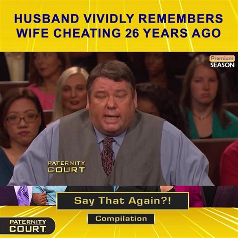 Husband Vividly Remembers Wife Cheating 26 Years Ago Full Episode Paternity Court Husband