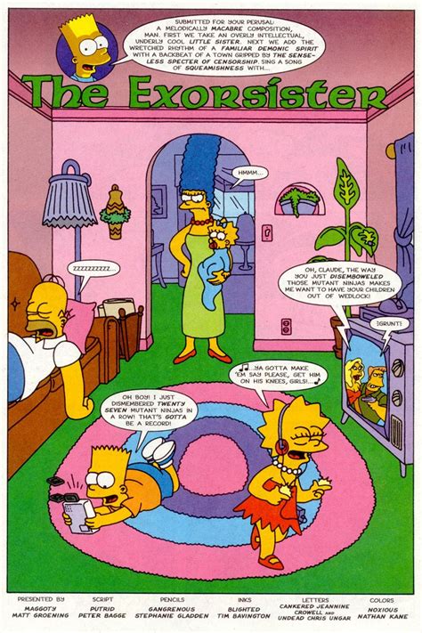 Bart Simpsons Treehouse Of Horror 002 1996 Read Bart Simpsons