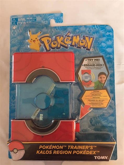 Pokemon Trainer S Kalos Region Pokedex Toy 1847237742