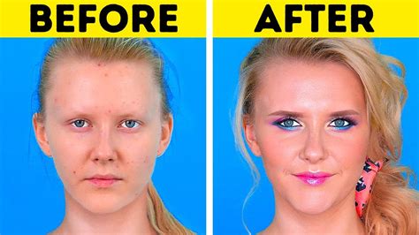 Incredible Makeup Transformations 5 Minute Decor Hacks For Girls Youtube