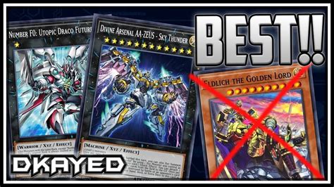 Best God Tier Decks For The Xyz Festival Eldlich Banned Yu Gi Oh