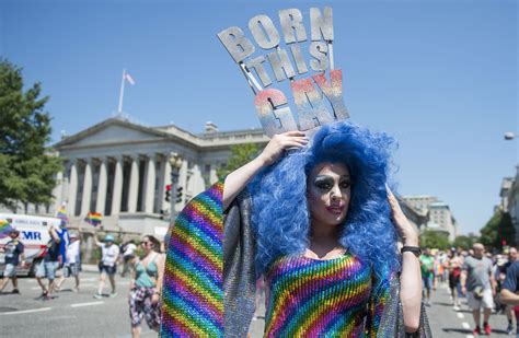 A Mix Of Pride And Anger At Lgbt Rights Marches Across Us The Mercury News