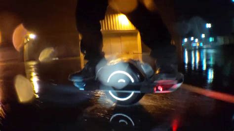 onewheel pint late night ride in the rain youtube