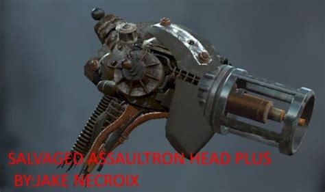 Salvaged Assaultron Head Plus 日本語化対応 武器 Fallout4 Mod データベース MOD紹介まとめサイト
