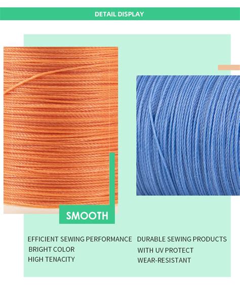 120m Round Waxed Thread Round Sewing Thread
