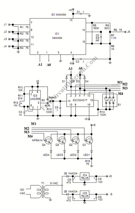 I know i will need a 17v 2a transformer, bridge rectifier, several capacitors and resistors and either a rheostat or potentiometer. multiplexer circuit diagram - TATTOO HOT