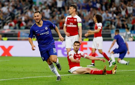 Didier drogba is our leading scorer against the gunners with 13, followed by bobby tambling's 10, and eden hazard and george mills. Chelsea vs Arsenal result, Europa League Final 2019 report ...
