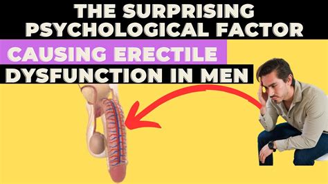 is anxiety killing your sex life the psychological causes of erectile dysfunction youtube