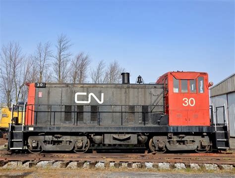 Canadian National Railway Ge 70 Ton Switcher 4 Axle Diesel Electric