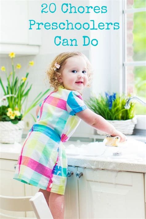 20 Chores Preschoolers Can Do Domestic Mommyhood