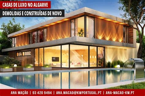 Moradias com piscina no algarve, casas rústicas na serra da estrela e muito mais. Algarve - Casas de Luxo em reconstrução | KW - Ana Mação